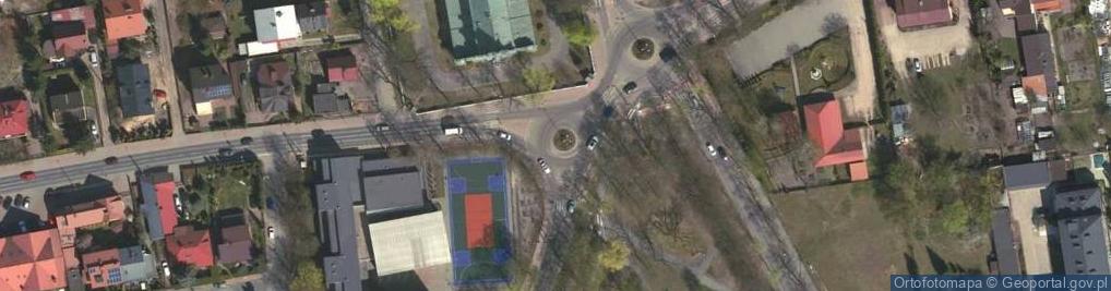 Zdjęcie satelitarne Technozbyt Zbyt Hurtownia Art Przemysłowych z i J M Podgórscy