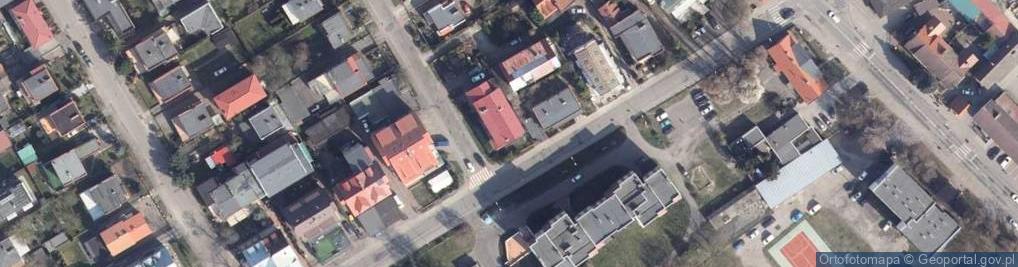 Zdjęcie satelitarne Tęcza Sprzedaż Lodów