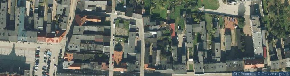 Zdjęcie satelitarne Tęcza