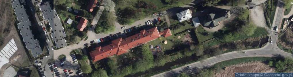 Zdjęcie satelitarne Tęczowe Przedszkole Gminy Konstancin Jeziorna