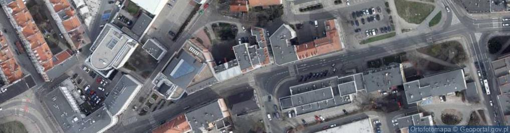 Zdjęcie satelitarne Tekom Systemy Komputerowe Andryszczak Hęciak K Frodyma Grzyb B