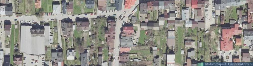 Zdjęcie satelitarne Tekstyl Pasmanteria Art Przemysłowe