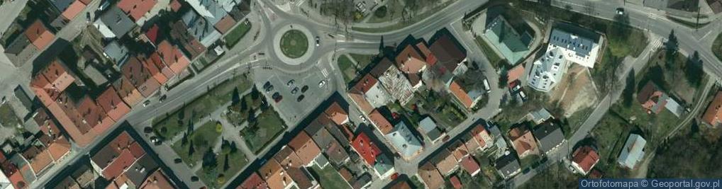 Zdjęcie satelitarne Telega Bogdan Artykuły Ogrodnicze