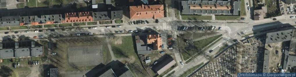 Zdjęcie satelitarne Teleinformatyka Radosław Szwarc