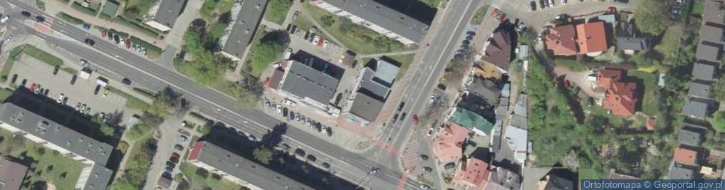 Zdjęcie satelitarne Telekomunikacja Miejska