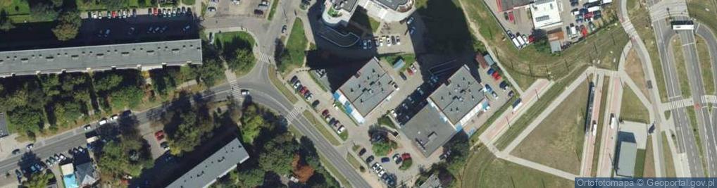 Zdjęcie satelitarne Teleste Video Networks