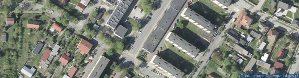 Zdjęcie satelitarne Telkar Przedsiębiorstwo Usługowo Handlowe Marcin Derleta Marcin Nowak