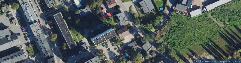 Zdjęcie satelitarne Telton Morcinek Łukasz Mańka Janusz Siwek Marek Bisaga Tomasz