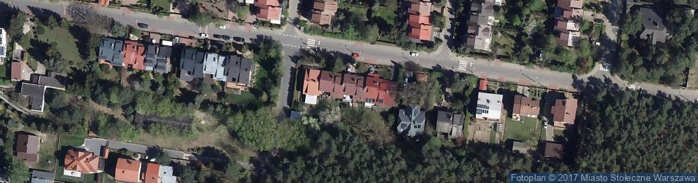Zdjęcie satelitarne Tenis Klub Wesoła Dariusz Jażdrzyk Ludwik Sarnowski