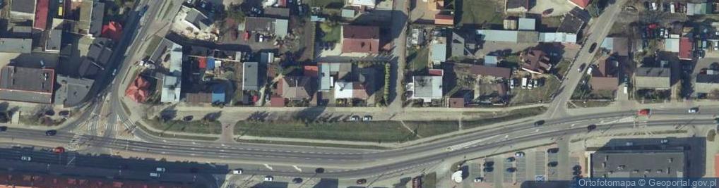 Zdjęcie satelitarne Terenowy Zespół Usług Projektowych w Ciechanowie