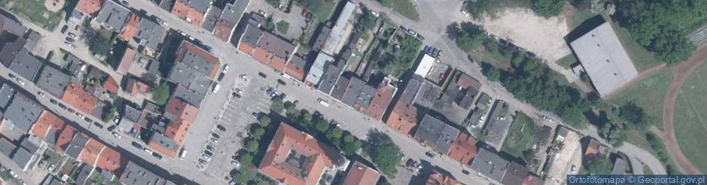 Zdjęcie satelitarne Teresa Budek Sklep z Odieżą Nową i Używaną Emine