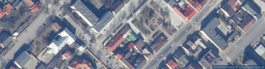 Zdjęcie satelitarne Teresa Nowakowska Modeks