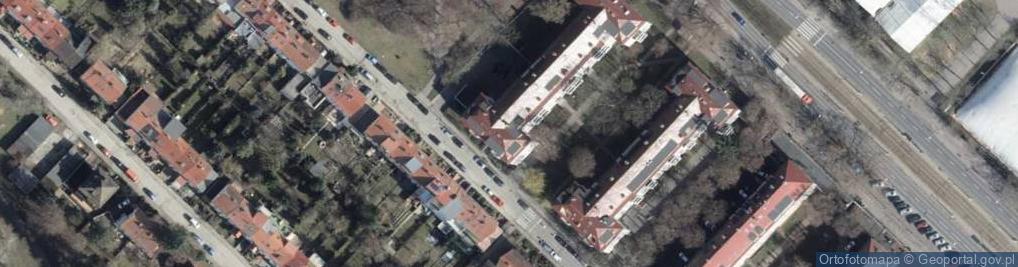 Zdjęcie satelitarne Termika Biuro Projektów Ochrony Środowiska