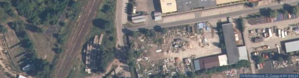 Zdjęcie satelitarne Terminal Węglowy REMALL