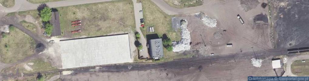 Zdjęcie satelitarne Terminale Przeładunkowe Sławków Medyka