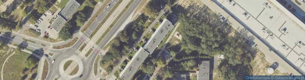 Zdjęcie satelitarne TK Market