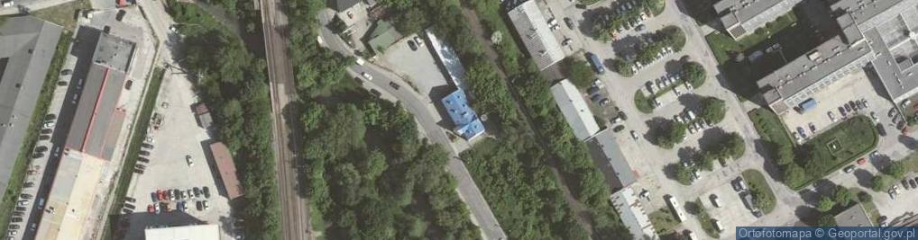 Zdjęcie satelitarne Tłumiki