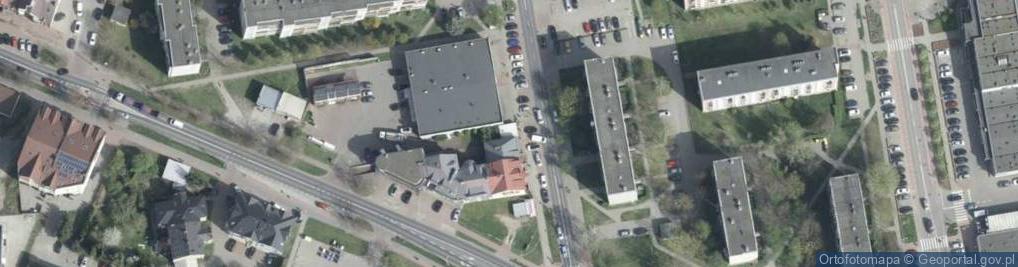Zdjęcie satelitarne Toczyłowska