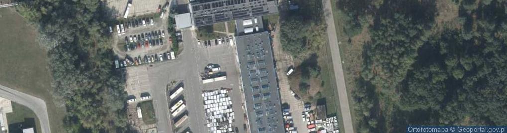 Zdjęcie satelitarne Tomasz Andrecki Przedsiėbiorstwo Wielobranżowe Skod-Tom Tomasz Andrecki