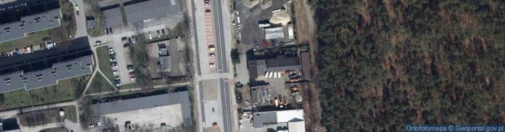 Zdjęcie satelitarne Tomasz Boruta Wielobranżowy Zakład Eelektryczno-Budowlany Elbor Plus Nazwa Skrócona: w.z.E.B.Elbor Plus