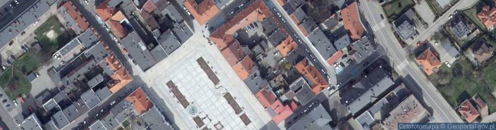 Zdjęcie satelitarne Tomasz Cholaś Biuro Projektowe B-Project