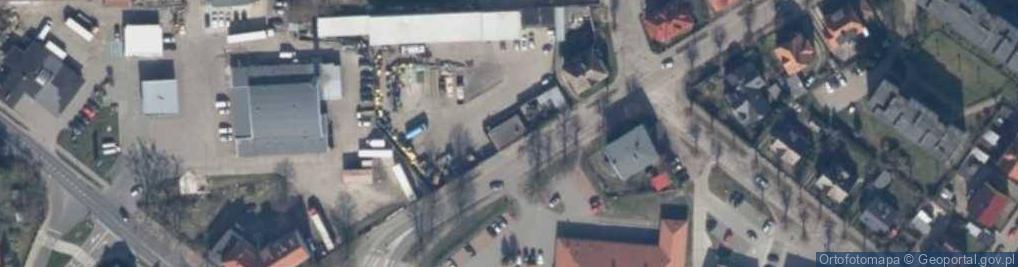 Zdjęcie satelitarne Tomasz Fiuk Przedsiębiorstwo Handlowo-Usługwe Eko-Fiuk