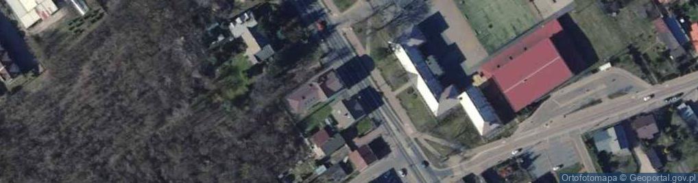 Zdjęcie satelitarne Tomasz Gajewski Przedsiębiorstwo Usługowo-Handlowe Gajos