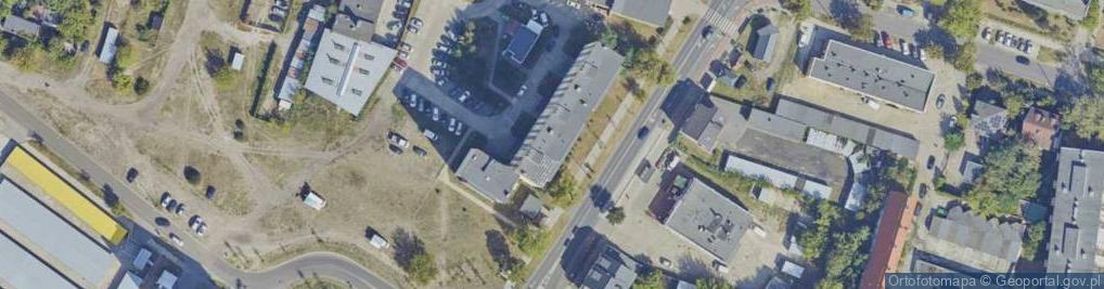 Zdjęcie satelitarne Tomasz Jaśkiewicz Sklep Zoologiczny Reksio