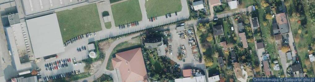 Zdjęcie satelitarne Tomasz Jureczko Przedsiębiorstwo Handlowo-Usługowe Klon