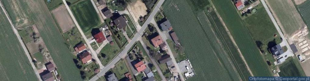 Zdjęcie satelitarne Tomasz Klimczak Firma Usługowa-Handlowa Floratom