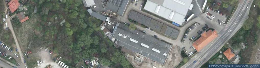 Zdjęcie satelitarne Tomasz Kwiecień 1.Techma Zakład Usług Technicznych 2.Techma-Wózki Widłowe Tomasz Kwiecień