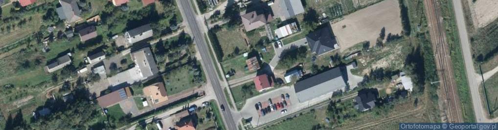 Zdjęcie satelitarne Tomasz Leon Gajo Zakład Produkcyjno Usługowy Drewtom
