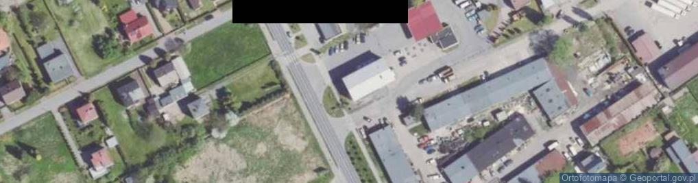 Zdjęcie satelitarne Tomasz Łokieć Zakład Produkcyjny Eltraf