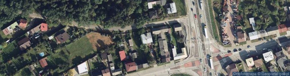 Zdjęcie satelitarne Tomasz Małota Materiały Budowlane