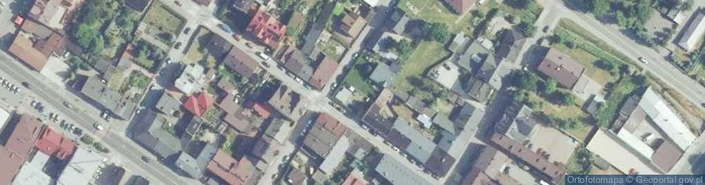 Zdjęcie satelitarne Tomasz Modelski Handel Obwoźny