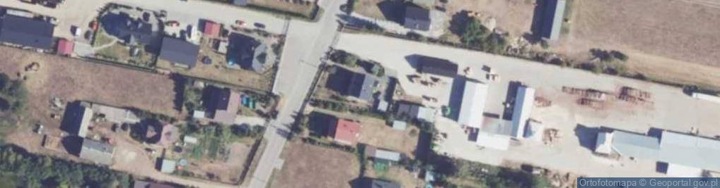 Zdjęcie satelitarne Tomasz Nalewajk Drewpal - Wyrób Palet