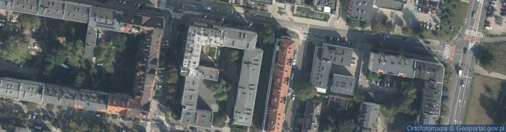 Zdjęcie satelitarne Tomasz Nowak Nowa Pracownia