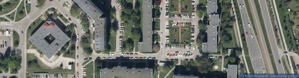 Zdjęcie satelitarne Tomasz Ordyniec Praktyka Lekarska