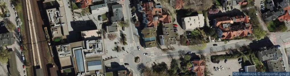 Zdjęcie satelitarne Tomasz Paradowski Antykwariat Perkoz