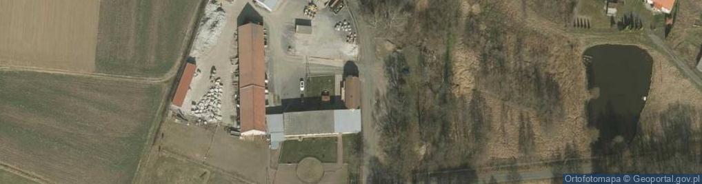 Zdjęcie satelitarne Tomasz Rejman Przedsiębiorstwo Handlowo-Usługowe Roltom