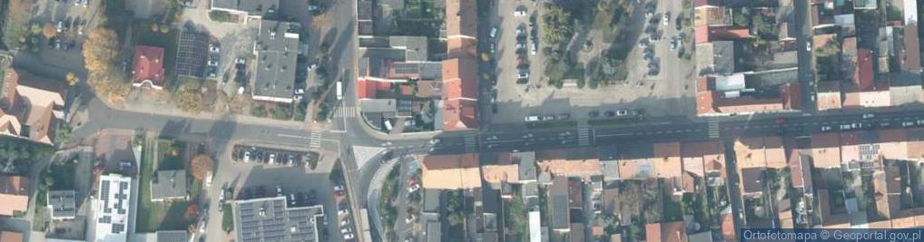 Zdjęcie satelitarne Tomasz Roszkiewicz Mała Gastronomia Mechanika Pojazdowa