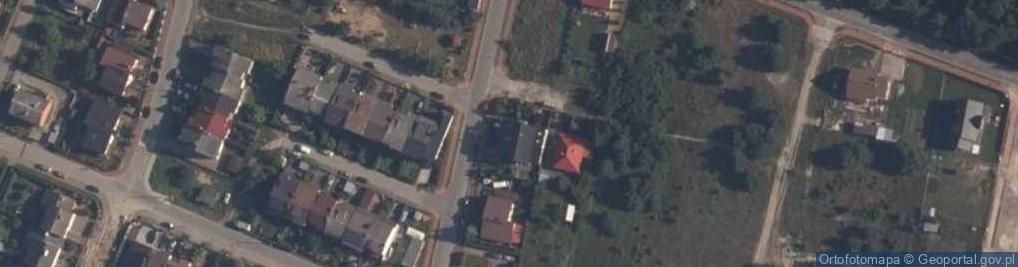 Zdjęcie satelitarne Tomasz Szymański Przedsiębiorstwo Produkcyjno-Handlowo-Usługowe Skarby Ogrodu