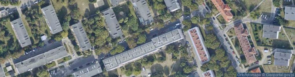 Zdjęcie satelitarne Tomasz Zieliński Firma Handlowo Usługowa Al-Tom