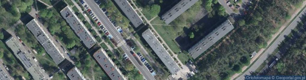 Zdjęcie satelitarne Tomasz Zieliński Usługi Medyczne