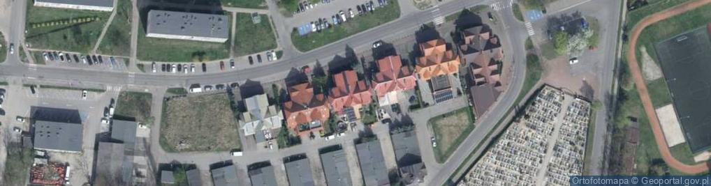 Zdjęcie satelitarne Tomaszewska E., Milicz
