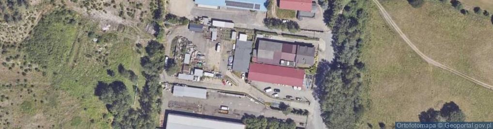 Zdjęcie satelitarne Tomaszewski Andrzej Hurtownia Tomaszewski