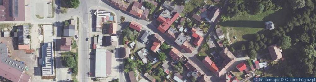 Zdjęcie satelitarne Tomaszewski -Usł.TRANspółka Zawidów