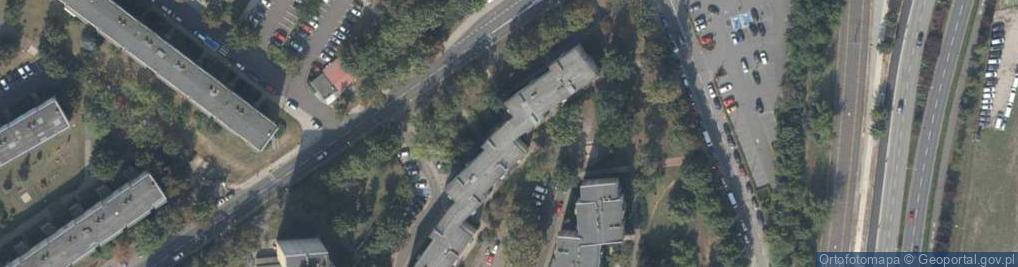 Zdjęcie satelitarne Tomex Przedsiębiorstwo Handlowe
