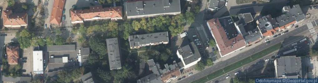 Zdjęcie satelitarne Torem