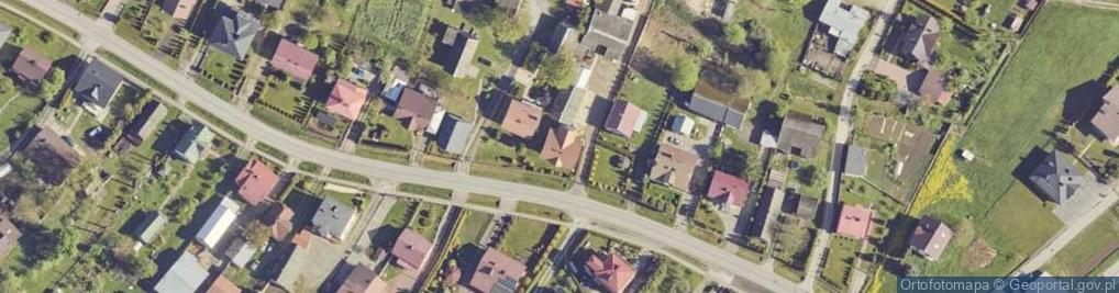 Zdjęcie satelitarne Towarowy Transport Drogowy Usługi Sprzętem Rolniczym Padykuła Marek